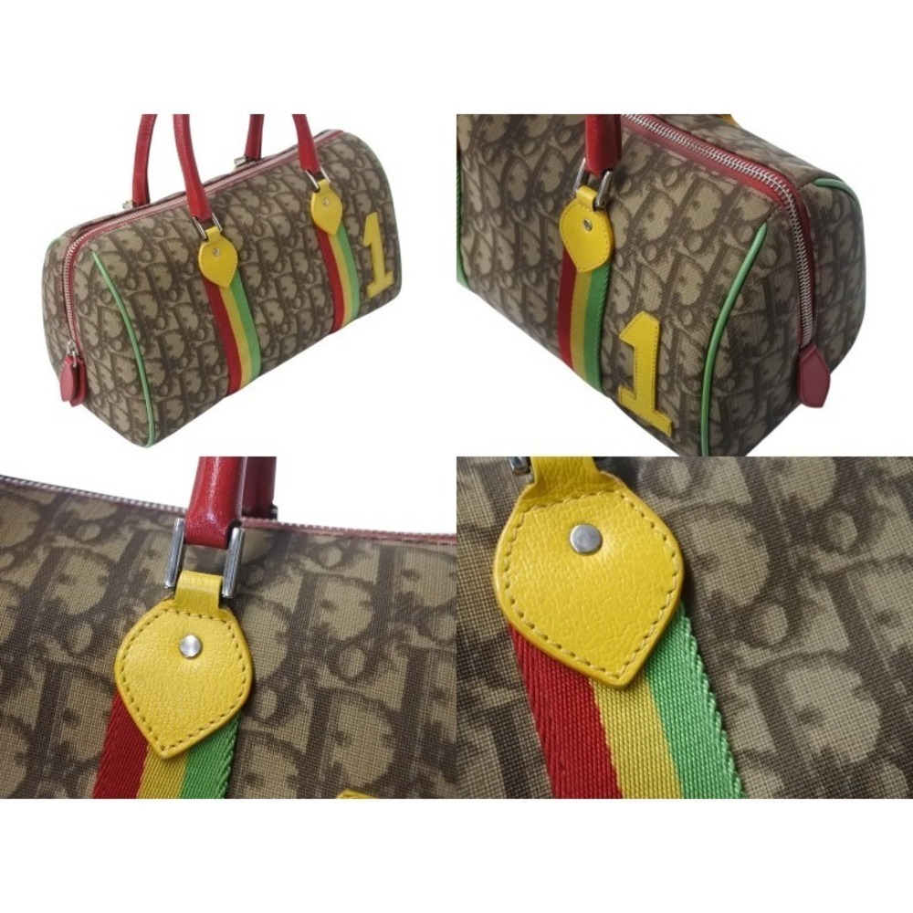 Christian Dior handbag Trotter Rasta color brown Galliano - Picture 4 of 10